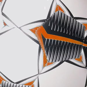 Custom Print <b>Cheap</b> Machine Sewn Stitched Soccer Balls Size 5 Accurate Training Angle <b>Football</b> Pakistan Suppliers - Product Image 2