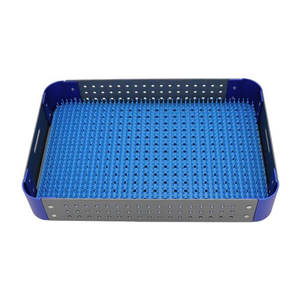 ชุดถาดเครื่องมือผ่าตัดแบบใช้ซ้ำได้ สีเงิน ผลิตโดยผู้ผลิต OEM ที่มีความต้องการสูง ออกแบบโลโก้ตามสั่ง พร้อมคู่มือการใช้งาน - Product Image 4