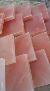 Losa de cocción de sal natural del Himalaya para asar a la parrilla, quemar y servir carne fresca, pescado, aves, mariscos y verduras - Product Image 5