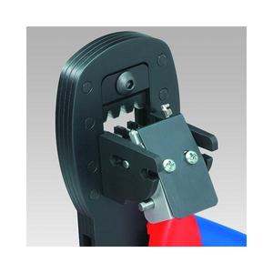 Pince à sertir Knipex Micro Plug pour sertissage parallèle de fils, poignées multi-composants polies - Product Image 2