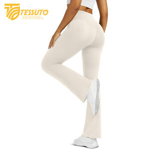 Pantalones cortos para correr de cintura alta de verano de algodón/poliéster para mujer, pantalones deportivos de Yoga con forro interior de secado rápido - Product Image 5