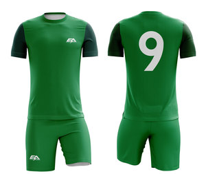 เสื้อฟุตบอลโพลีเอสเตอร์พิมพ์ลายโลโก้ชุดออกกำลังกาย - Product Image 1