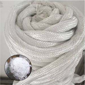 Corde en fibre céramique ignifuge pour portes <span class=keywords><strong>de</strong></span> cheminée, poêles <span class=keywords><strong>à</strong></span> <span class=keywords><strong>bois</strong></span> et joints <span class=keywords><strong>de</strong></span> cheminée - Product Image 4