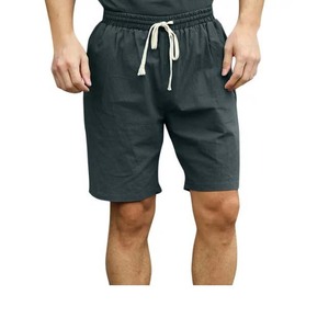 Venta al por mayor precio personalizado estampado liso secado rápido poliéster verano alta calidad precio barato casual nadar corto personalizado para hombres - Product Image 5