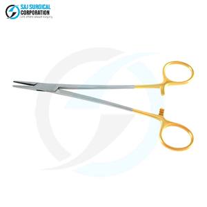 Porte-aiguille Debakey en acier inoxydable de qualité hospitalière pour une suture fiable en salle d'opération - Product Image 4