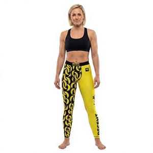 Pantalones de MMA Ajustados de Spandex y Poliéster, Transpirables, Elásticos, que Absorben la Humedad, Ropa Deportiva, Leggings, Pantalones de Yoga, Spats - Product Image 1