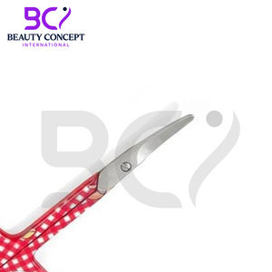 Tijeras para cutículas de acero inoxidable de alta calidad, duraderas y fáciles de usar con punta de flecha afilada y hoja curva - Product Image 6