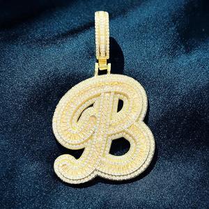 Colgante de diamante de moissanita de Plata de Ley 925 - Product Image 3