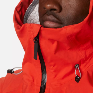 Vestes de pluie personnalisées en polyester à 3 couches pour hommes Veste d'extérieur coupe-vent et respirante 2023 Nouveau design Veste de pluie - Product Image 6
