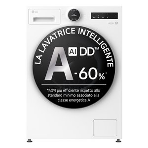 Lavadora 9 Kg SERIE X9 F4X9009TWCE Next AI DD Blanca Clase A 1400 rpm (60x56,5x85cm) - Product Image 3