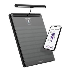 เครื่องตรวจสุขภาพ bilancia pesapersone สแกนร่างกายอัจฉริยะสีดำ WBS08สีดำ - Product Image 2