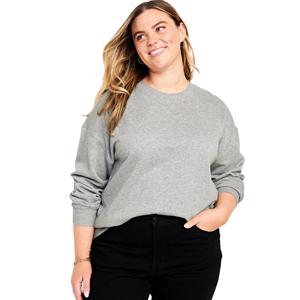 Haute qualité femmes pull court tricoté col rond coupe ample goutte épaule couleur unie pull respirant décontracté automne/hiver - Product Image 6