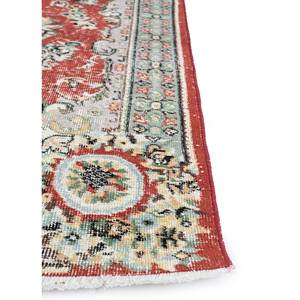 Alfombra de Lana Anudada a Mano Estilo Vintage, Patrón de Medallón Rojo y Naranja, Gran Tamaño 9x12 para Decoración de Sala de Estar, Nombre del Producto: Pae-2273 - Product Image 4