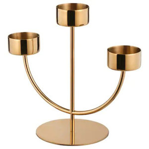 Indian suppliers of modern design silverware <b>candle</b> <b>holder</b> premium quality stainless steel customized size <b>candle</b> <b>holder</b> - Product Image 6