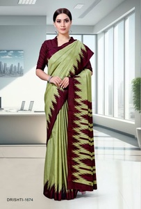 Sari en soie de qualité supérieure, le plus beau, avec des pièces de blouse non cousues pour la vente en ligne - Product Image 4