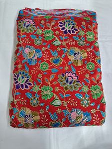 Top Rated Pure Crepe Flower Embroidered Breathable Eco-Friendly Fabric Position Print Natural <b>Textile</b> Home <b>Textile</b> Designer - Product Image 4