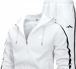 Survêtement personnalisé unisexe |   Capuche d'hiver |   100% coton lourd |   Anti-bactérien et respirant |   Doublure en polaire - Product Image 3