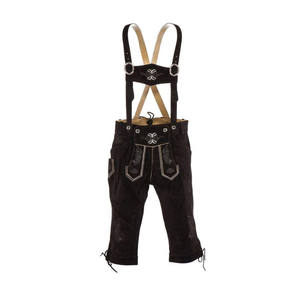 Short bavarois Lederhosen traditionnel de haute qualité pour adultes Short bavarois Lederhosen respirant à prix de gros bon marché - Product Image 1