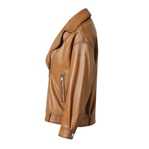 Bomber in pelle sintetica traspirante <span class=keywords><strong>con</strong></span> cappuccio <span class=keywords><strong>di</strong></span> alta qualità da <span class=keywords><strong>uomo</strong></span> nuova moda Street Wear stile High Street - Product Image 2