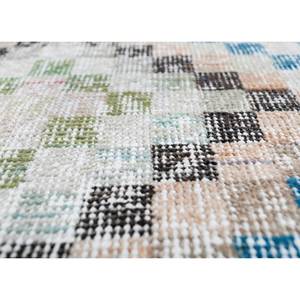 พรมขนสัตว์สีเบจและสีน้ำตาลลายเรขาคณิต ขนาด 9x12 ฟุต รุ่น Pae-2123 ทอมือ เหมาะสำหรับตกแต่งบ้าน ห้องนั่งเล่น หรือทางเดิน - Product Image 3