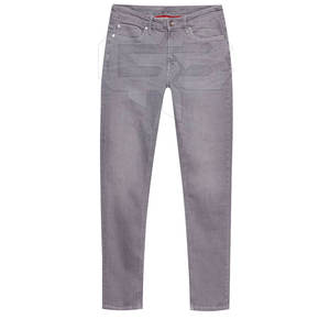 Wholesale Winter Use <b>Men's</b> Casual <b>High</b> <b>Waist</b> <b>Jeans</b> Pants Lightweight Fabric Straight Pattern Sportswear - Product Image 1