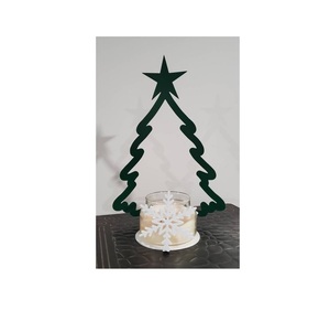 Bougeoir en métal au design antique de qualité supérieure pour des accents de décoration intérieure et des décorations d'événements élégantes - Product Image 5