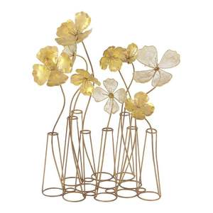 <b>Established</b> Theme Flower Vase Custom Size Indian Handicrafts Table Decor Brass Planter Manufacturer of India - Product Image 1