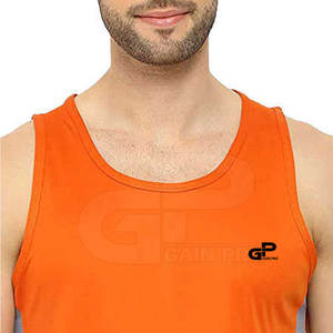 Camiseta sin mangas de algodón de moda para hombre con diseño personalizado, ideal para fitness, casual o uso diario - Product Image 6