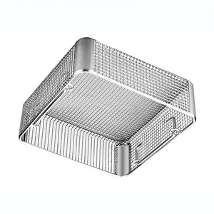 Holloware Surgical Mesh Wire Tray Dental Sterilization Mesh Tray Rack Mesh Box Stainless Steel Tray - Product Image 6