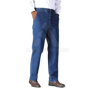 กางเกงยีนส์ผ้าแคนวาสน้ำหนักเบา 100% ผ้าฝ้าย ทรงกลางเอว ระบายอากาศได้ดี เป็นมิตรกับสิ่งแวดล้อม สไตล์เฉพาะตัว ตัดเย็บตามสั่งสำหรับผู้ชาย ปรับแต่งได้ตามต้องการ - Product Image 2