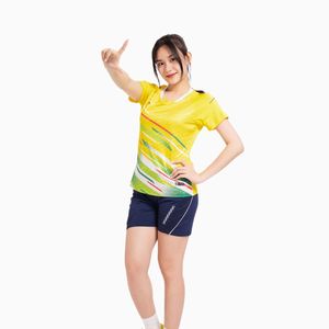 Meilleure vente unisexe tissu de haute qualité séchage rapide maillot de badminton sportif personnalisé Fitness chemise de sport pour adultes FLICK JP Design - Product Image 5
