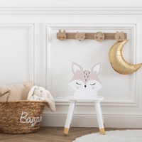 CHAIR POUR ENFANTS EN FORME DE RENARD - 28 x 28 x 52,5 cm