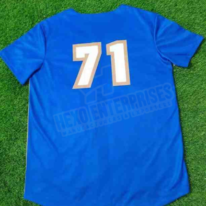 2025 fabrication de costumes de marque privée modeste maillot de baseball professionnel d'impression par sublimation fabriqué au Pakistan - Product Image 2