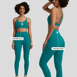 Outfits for Women 2 Piece <b>Leggings</b> With Padded Sports Bra Sets Tummy <b>Control</b> Yoga Pants Gym Athletic Wear for women s - Product Image 6