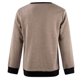 Sudadera de manga larga con logotipo personalizado de alta calidad para hombre, sudadera de invierno de algodón y poliéster con diseño liso, sudadera masculina con estampado personalizado - Product Image 2