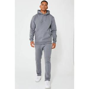 Conjunto Deportivo Personalizado de 2 Piezas para Hombre, Sudadera con Capucha y Pantalones Cortos de Alta Calidad, 100% Algodón Felpa - Product Image 4