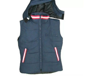 Moda de invierno elegante sin mangas Mujer con capucha ganso abajo chaleco para ropa informal chaqueta para hombres - Product Image 5