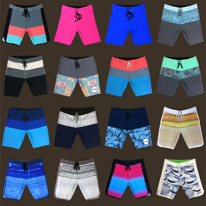 Bañador de poliéster elástico de 4 vías con estampado de verano personalizado, pantalones cortos de playa personalizados, bañadores para MenDDP, envío - Product Image 4