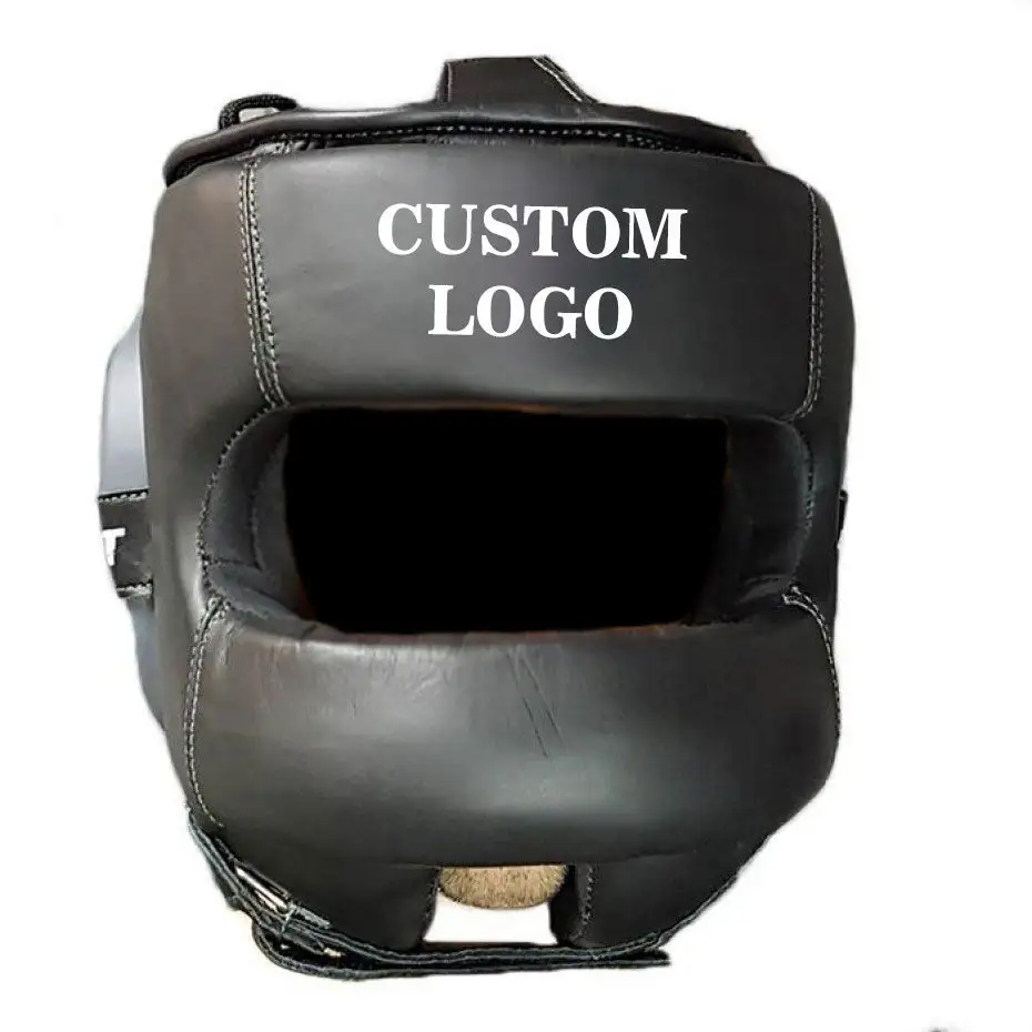 Martial Arts Head Guard Kunden spezifischer hochwertiger Box kopfschutz Profession eller Trainings box helm made in Pakistan faziia pex