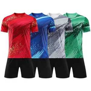 Customized Full Sublimation Soccer Jerseys & Shorts Soccer Sets Sportswear Men Football Uniforms Soccer Training Suit Football - Product Image 1