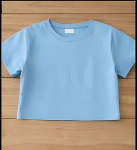 Camisetas Cortas de Algodón Grueso de Calidad Profesional para Mujer, 210 GSM, Lisas, con Hombros Caídos, Fabricación Personalizada, Durabilidad, Suministro de Fábrica - Product Image 1