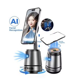 Supporto per telefono magnetico rotante a 360 ° AI tracciamento intelligente modalità di tenuta di qualità forte compatibile con tutti i modelli di telefono - Product Image 1