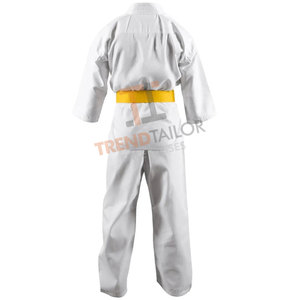 ชุดคาราเต้แบบปรับได้สำหรับเด็ก วัยรุ่น และผู้ใหญ่ ฝึกซ้อมศิลปะการต่อสู้ ทำจากผ้าฝ้ายเนื้อนุ่ม - Product Image 2