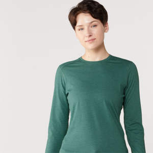 T-shirts à manches longues pour femmes, couleur unie, toutes tailles, vente chaude, nouvelle arrivée, personnalisable, uni, 100% coton, coupe ajustée - Product Image 1