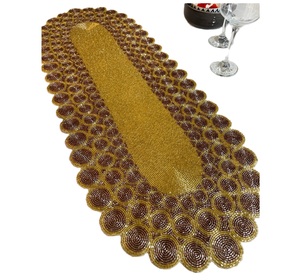 ผ้าปูโต๊ะผ้าฝ้ายปักลายดอกไม้สำหรับงานแต่งงานบ้านโรงแรมจัดเลี้ยงตกแต่งสำหรับเจ้าสาวการตกแต่งโต๊ะอาบน้ำ - Product Image 5