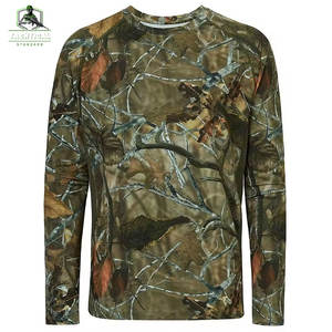 เสื้อเชิ้ตผู้ชายแบบยุทธวิธี ผลิตจากไนลอน/โพลีเอสเตอร์ ระบายอากาศได้ดี รับผลิตแบบ Private Label พร้อมสกรีนโลโก้ - Product Image 1