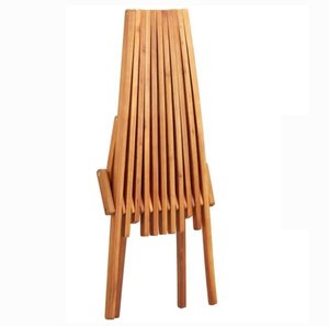 เก้าอี้ตกปลาพับได้ไม้กระถินเทศทันสมัย ดีไซน์ทันสมัยสำหรับการพักผ่อน รับประทานอาหาร ครัว ตั้งแคมป์ เดินป่า ท่องเที่ยว ไปตกปลา - Product Image 2