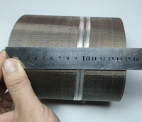 Sabuk Jaring Baja Tahan Karat Reverse Weave Double Mesh Pita Automatic Belt Type Filter Screen
