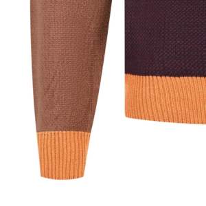 Cardigans d'hiver pour femmes de haute qualité, col rond noir, style décontracté personnalisé, broderie tricotée, bouton recouvert, appliqué - Product Image 5