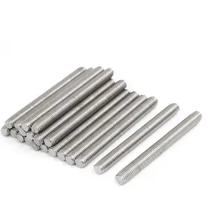 DIN975 A2-70 Stainless Steel Double End All Threaded Rods Metal Full Thread Stud Threaded Bar